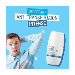 CLARENIA Roll-On Déodorant Anti-Transpirant Intense – 50 ml | BigPara Tunisie