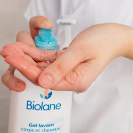 Biolane Gel Lavant Corps et Cheveux 2 en 1 350ml | BigPara Tunisie