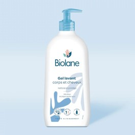 Biolane Gel Lavant Corps et Cheveux 2 en 1 350ml | BigPara Tunisie
