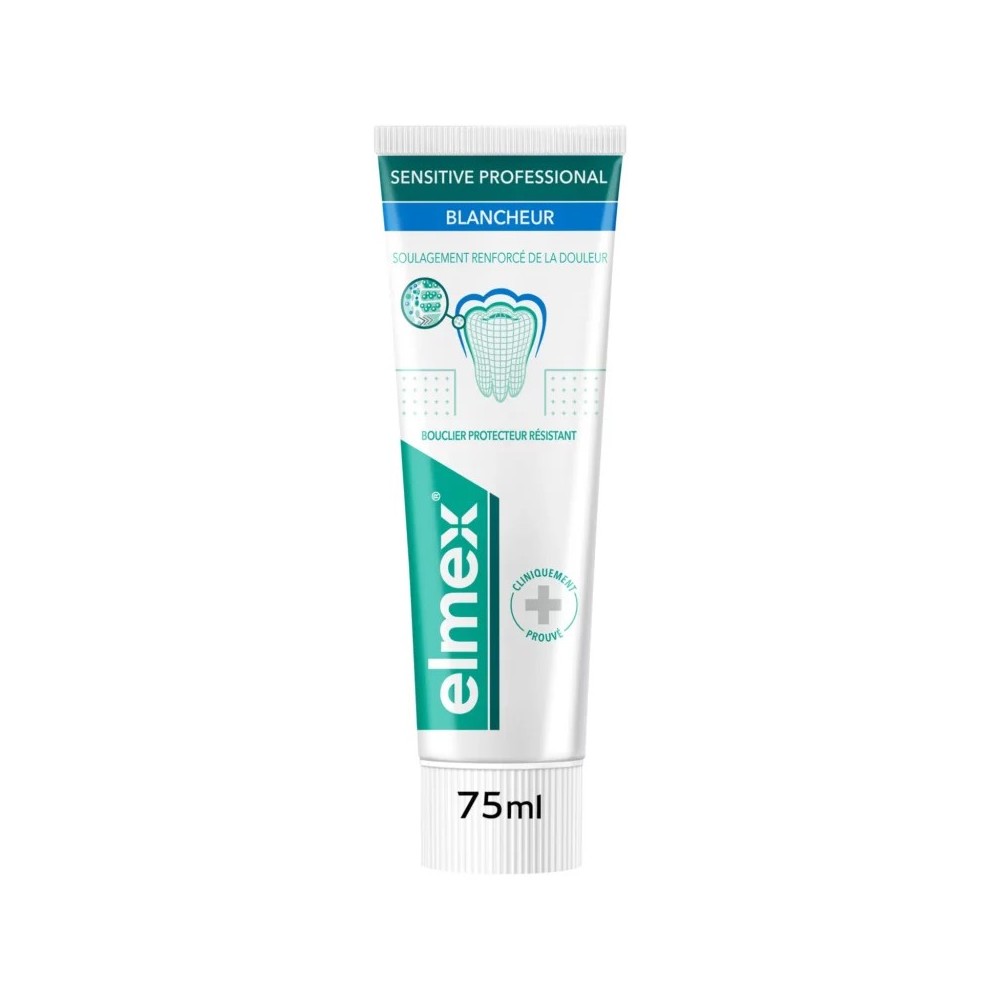 ELMEX Dentifrice Sensitive Professional Blancheur 75ml | BigPara Tunisie