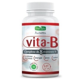 THERAPIA VITA-B  Complexe complet de 8 vitamines B Boîte de 30 capsules | BigPara Tunisie