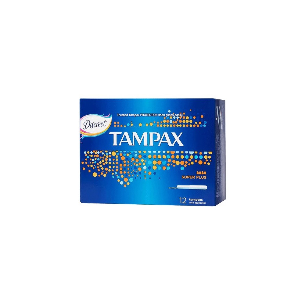 TAMPAX SUPER PLUS – Boîte de 12 pièces | BigPara Tunisie