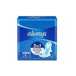 ALWAYS MAXI THICK EXTRA LONG – Boîte de 7 pièces – 3 en 1 | BigPara Tunisie