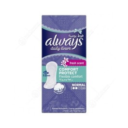 ALWAYS PROTÈGE SLIP NORMAL FRESH – Boîte de 20 pièces | BigPara Tunisie