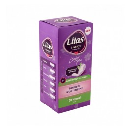 LILAS Protège‑slips Confort Plus Normal – 20 unités | BigPara Tunisie