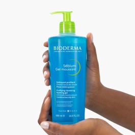 BIODERMA SEBIUM GEL MOUSSANT 500ML | BigPara Tunisie