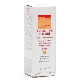 BIO‑TACHES Écran Solaire Teinté – Haute Protection SPF 50 – 50 ML | BigPara Tunisie