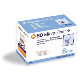 BD AIGUILLE MICRO-FINE PLUS 8MM B/100 | BigPara Tunisie