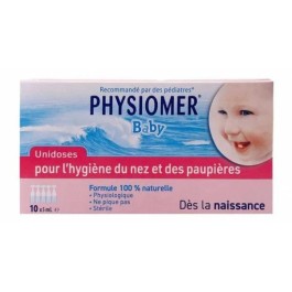 PHYSIOMER UNIDOSE POUR L'HYGIENE DU NEZ ET DES PAUPIERES | BigPara Tunisie