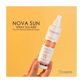 RIVADERM NOVA SUN SPF50+ SPRAY 200ML | BigPara Tunisie