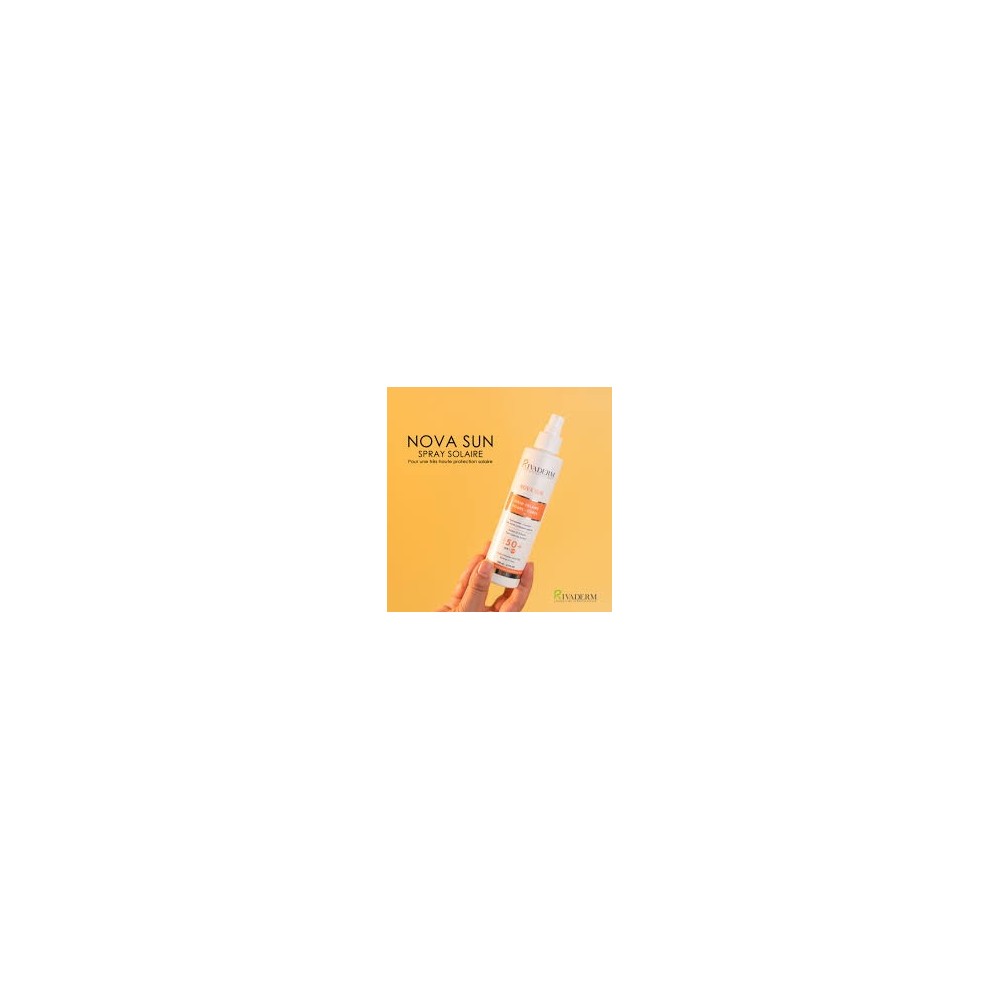 RIVADERM NOVA SUN SPF50+ SPRAY 200ML | BigPara Tunisie
