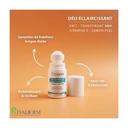 RIVADERM DEO ECLAIRCISSANT 50ML | BigPara Tunisie