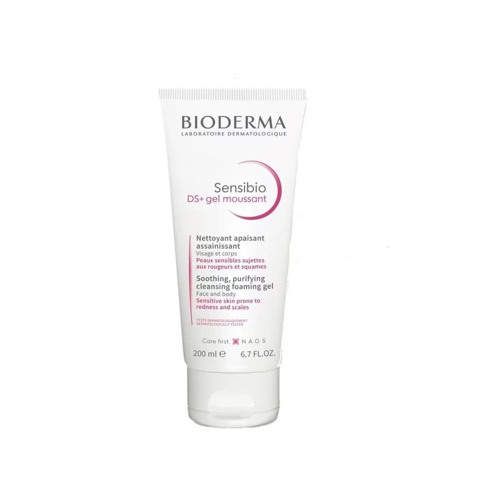 Bioderma Sensibio DS+ Gel Nettoyant Peaux Sensibles 200 ml