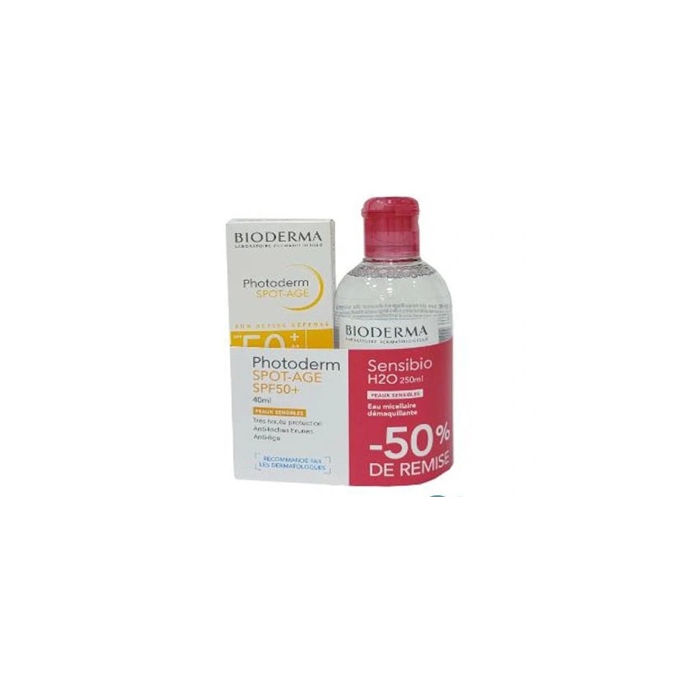 Bioderma Photoderm Spot-Age 40 ml + Bioderma Sensibio H2O 250 ml