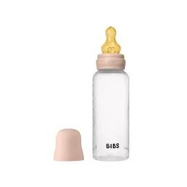 BIBS BIB 270ML MEDIUM FLOW BLUSH 5374