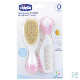CHICCO PACK BROSSE + PEIGNE (0mois+) | BigPara Tunisie