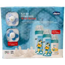 🍼 Chicco – Kit de Biberons 7 Articles | BigPara Tunisie