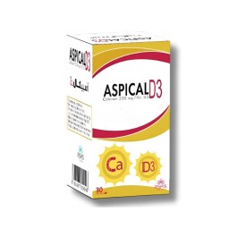 ASPICAL D3 – B/30 Comprimés | BigPara Tunisie