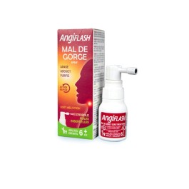 ANGIFLASH MAUX DE GORGE SPRAY ACTION RAPIDE  GOUT MIEL ET CITRON 20ML | BigPara Tunisie