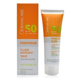 DERMACARE PHOTOSUN Crème Solaire Teintée 01 PMG – SPF 50+ – 50 ml | BigPara Tunisie