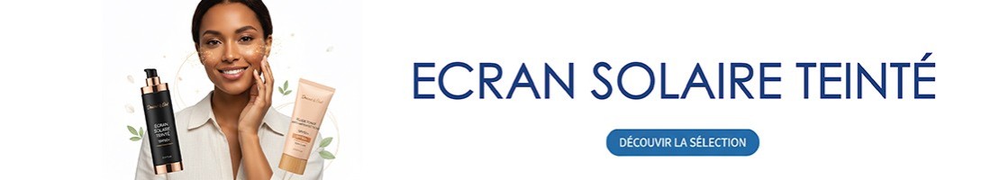 Ecran solaire teinté